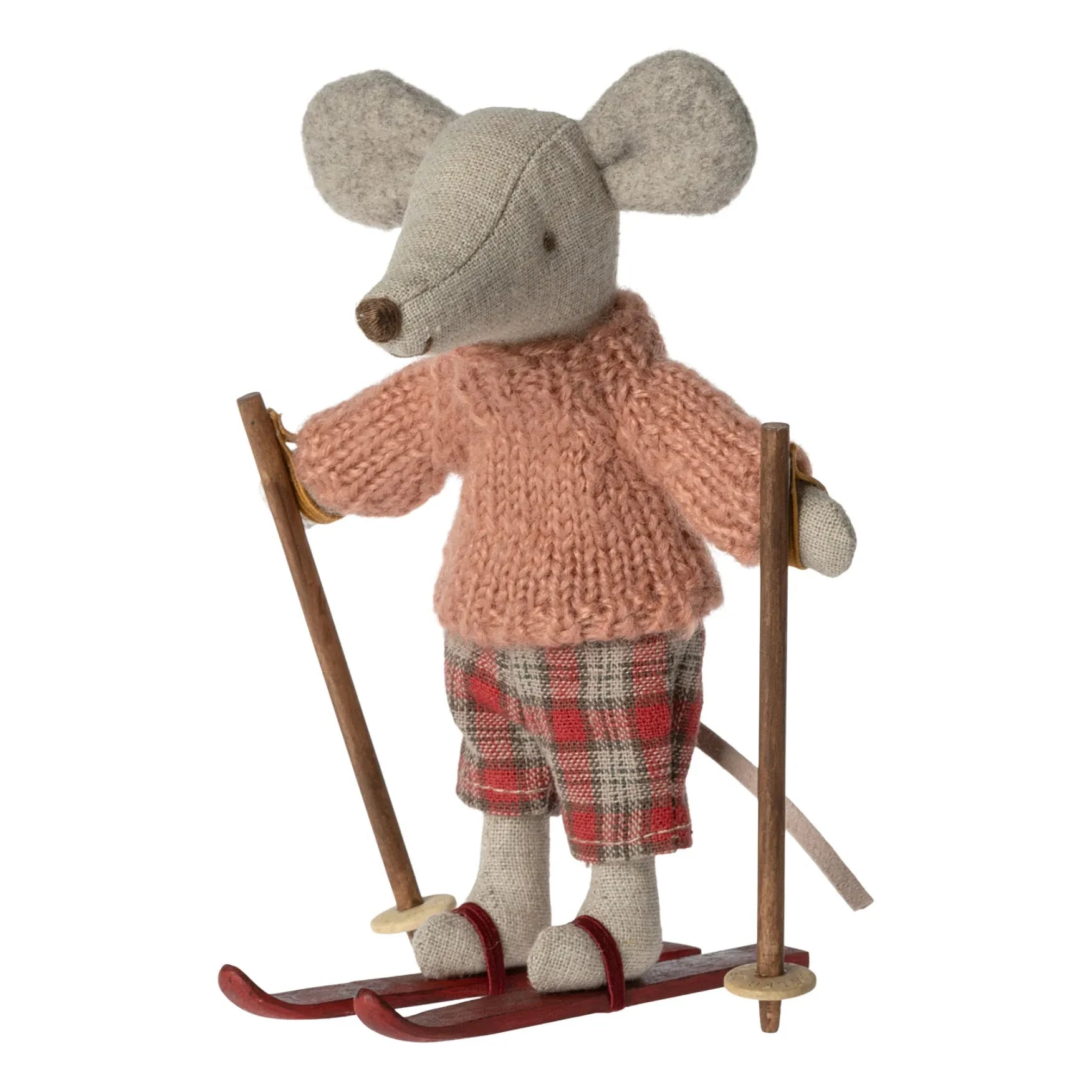Maileg - Schwester Maus und Skier-Set