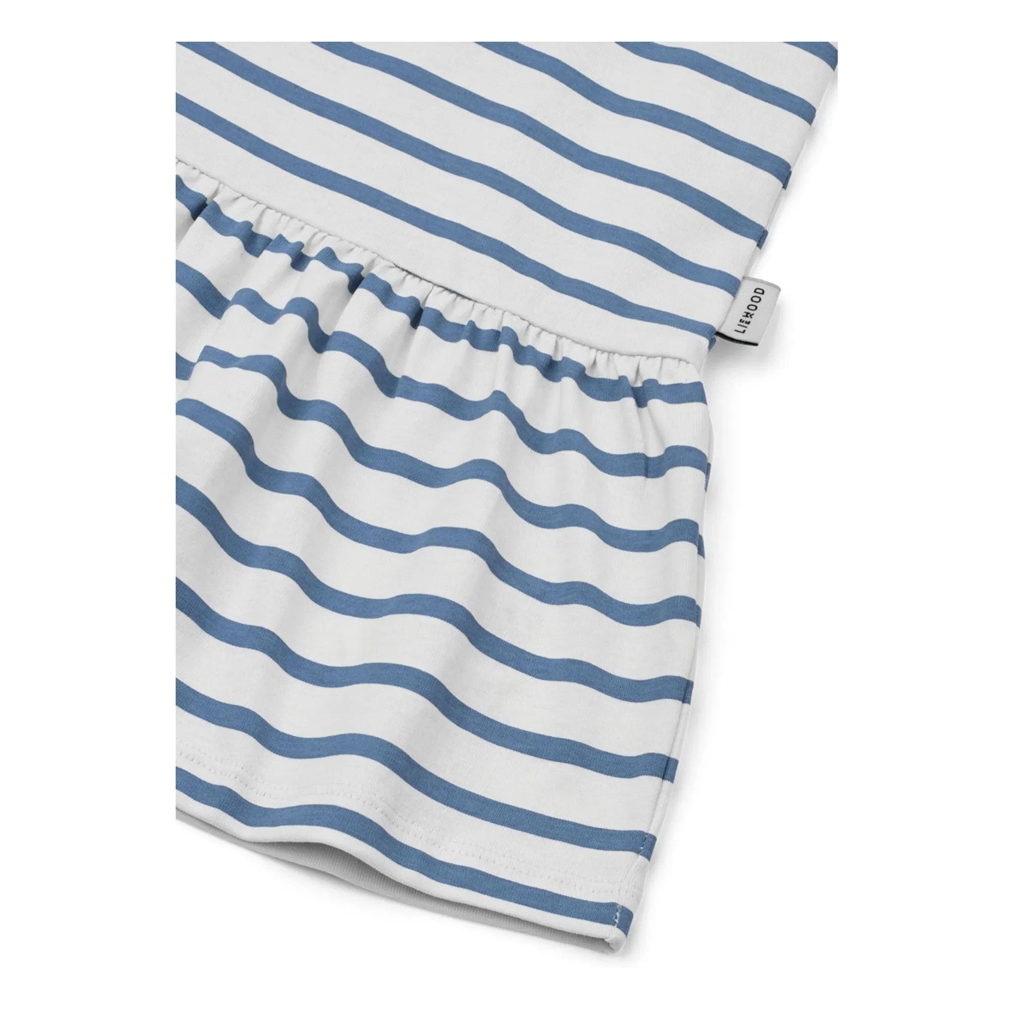 Liewood – Madden Gestreiftes Kleid aus Bio-Baumwolle | Blau