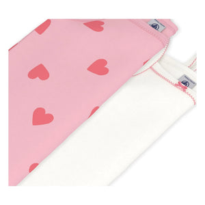 Petit Bateau - 2'li Kalp Atlet | Pembe