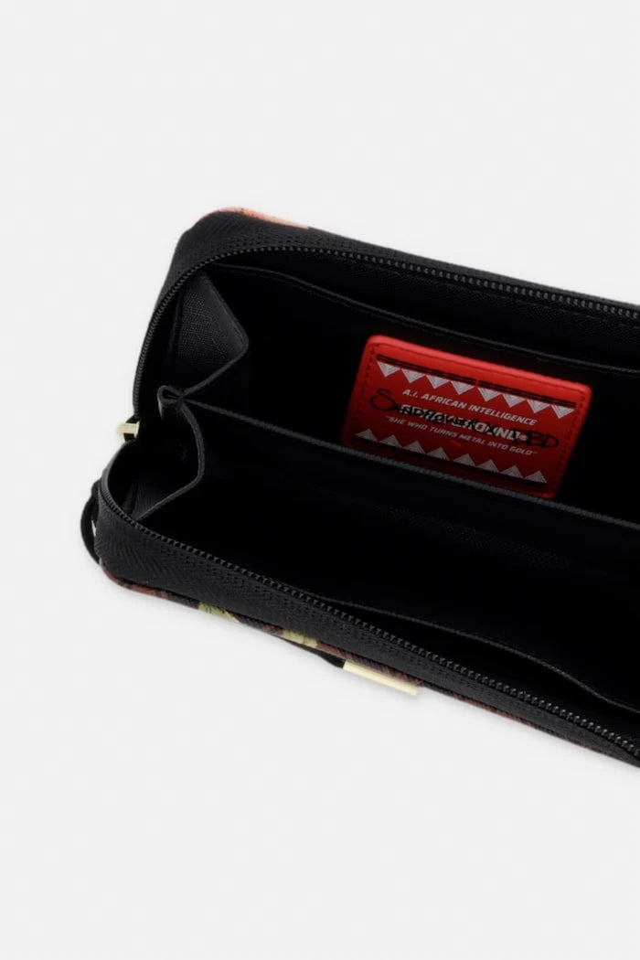 Sprayground - Cartera de piel sintética marrón 910W8997NSZ