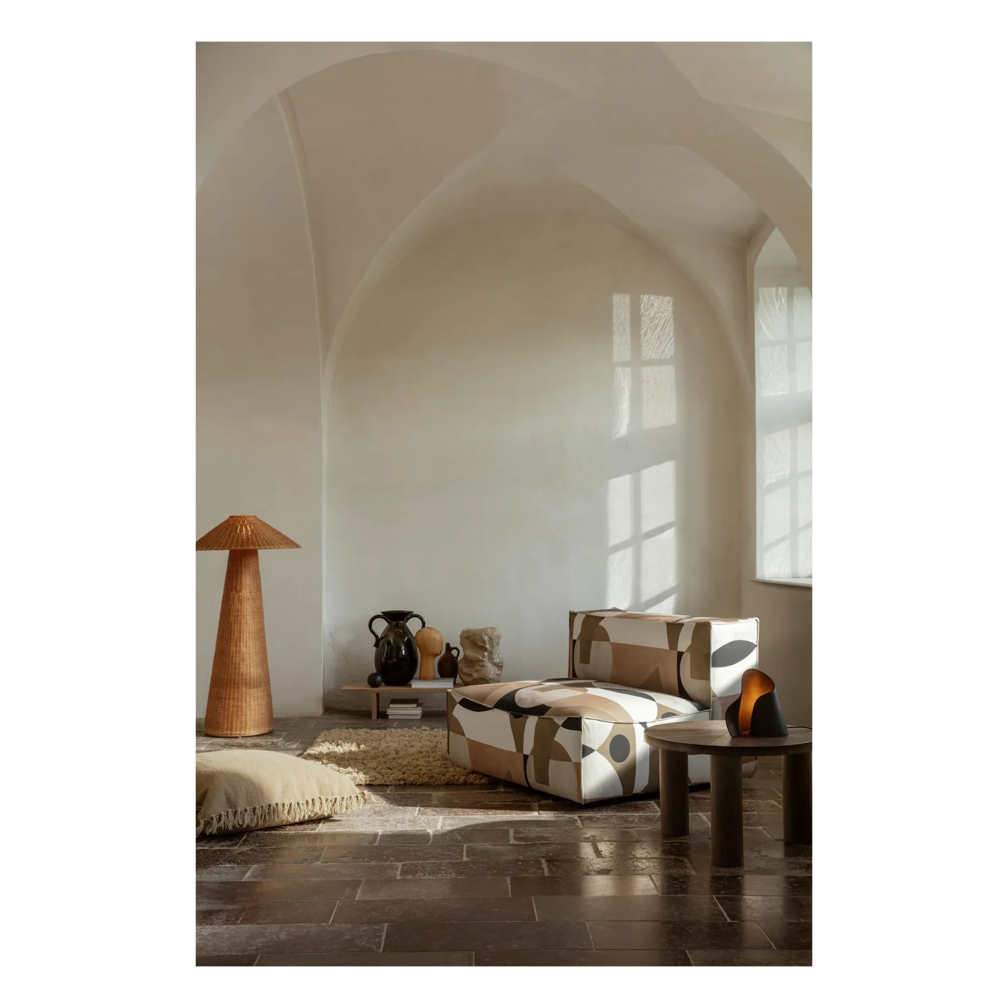 Ferm Living - Dou Rattanlampe