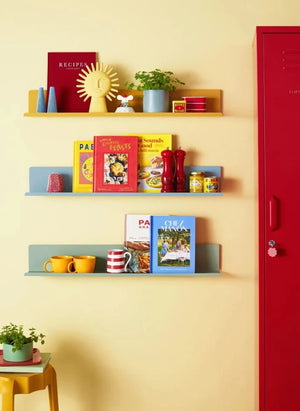 Mustard Made - Ledge Metal Wall Shelf | Ocean