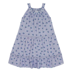 Jenest - Maddie Fleurie Kleid aus Bio-Baumwolle | Lavendel