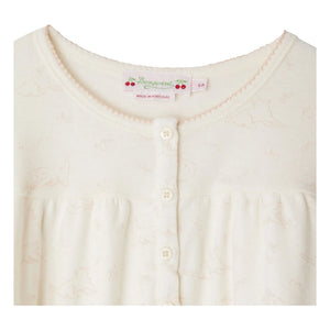 Bonpoint - Jucie Pyjama aus Bio-Baumwolle | Ecru