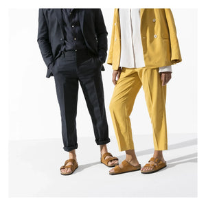 BIRKENSTOCK - Arizona Sandale aus Veloursleder | Mink