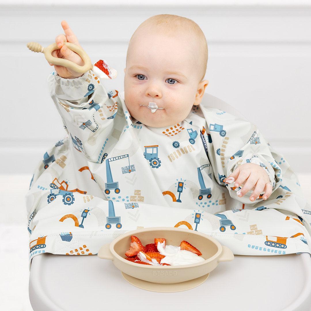 Bibado Long Sleeve Coverall Weaning Bib - Little Loader-Bibs-Little Loader-One Size | Natural Baby Shower