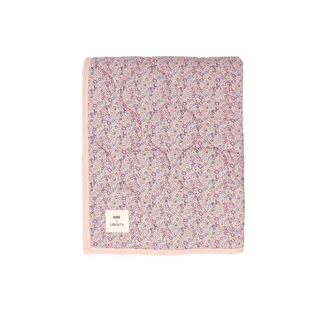 BIBS X LIBERTY Quilted Blanket - Eloise - Blush-Blankets-Eloise/Blush-70cm x 100cm | Natural Baby Shower