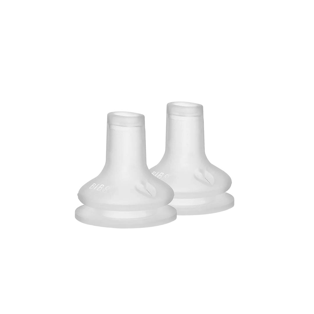 BIBS World Baby Bottle Spout Silicone 2 pack-Baby Bottles- | Natural Baby Shower
