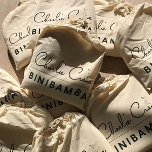 BINIBAMBA + Charlie Crane Merino Sheepskin LEVO Rocker Liner-Baby Bouncer Cushions- | Natural Baby Shower