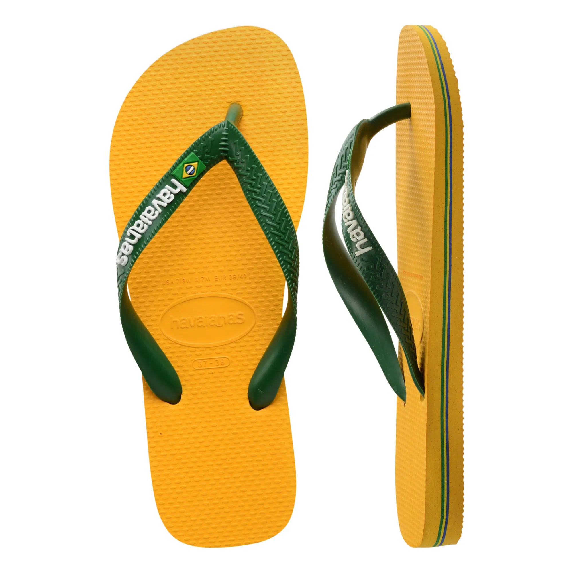 Havaianas - Brasil Logo Parmak Arası Terlik | Sarı