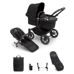 Bugaboo Donkey 5 Mono Essential Stroller Bundle-Travel Systems-Desert Taupe- | Natural Baby Shower