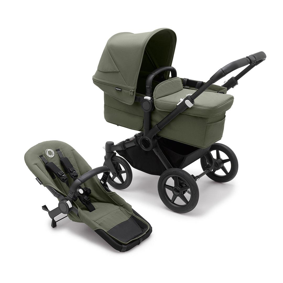 Bugaboo Donkey 5 Duo Essential Stroller Bundle-Travel Systems-Desert Taupe- | Natural Baby Shower