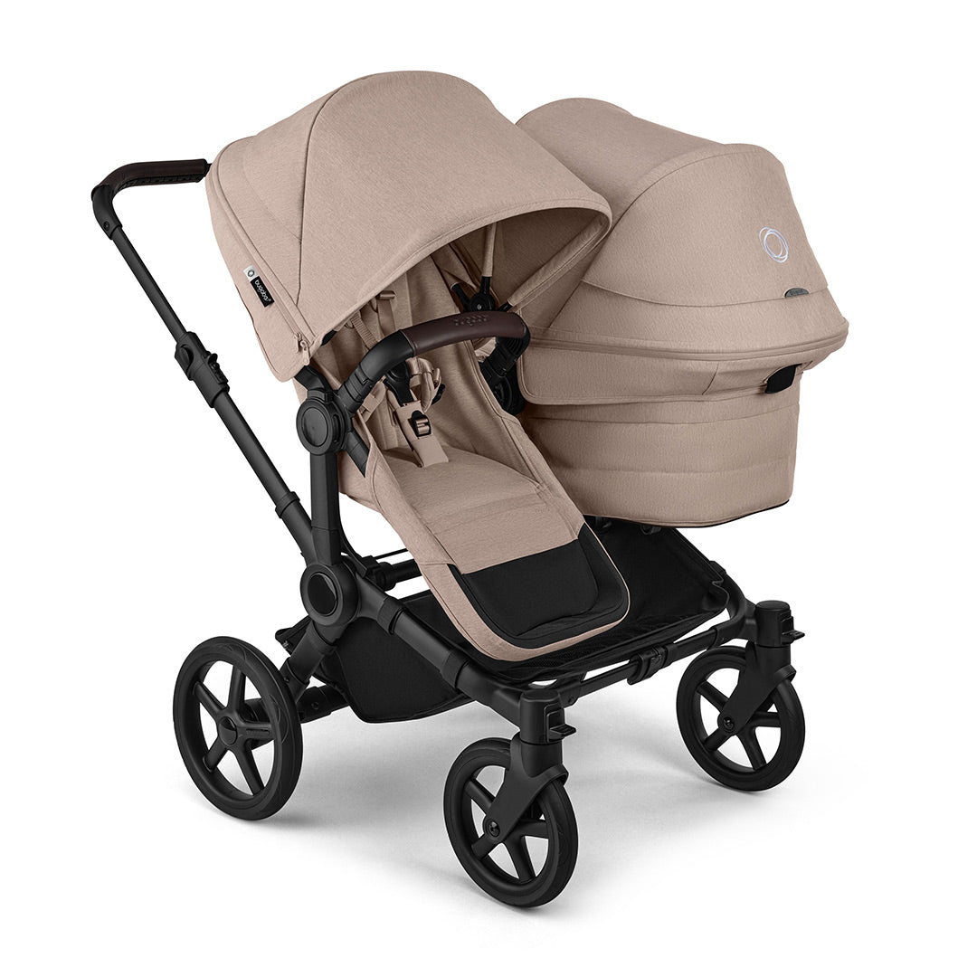 Bugaboo Donkey 6 Double Stroller-Strollers-Desert Taupe- | Natural Baby Shower