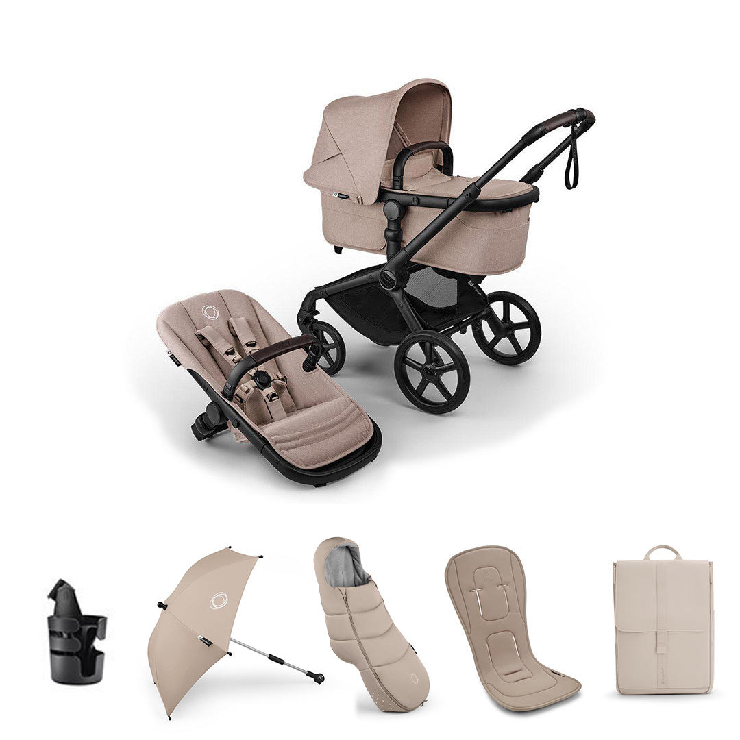 Bugaboo Fox 5 Renew Complete Pushchair Bundle-Stroller Bundles-Deep Indigo- | Natural Baby Shower