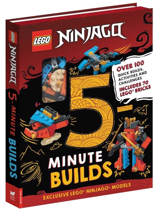 Buster Books - Libro de actividades e historias en inglés con figura de Lego Ninjago