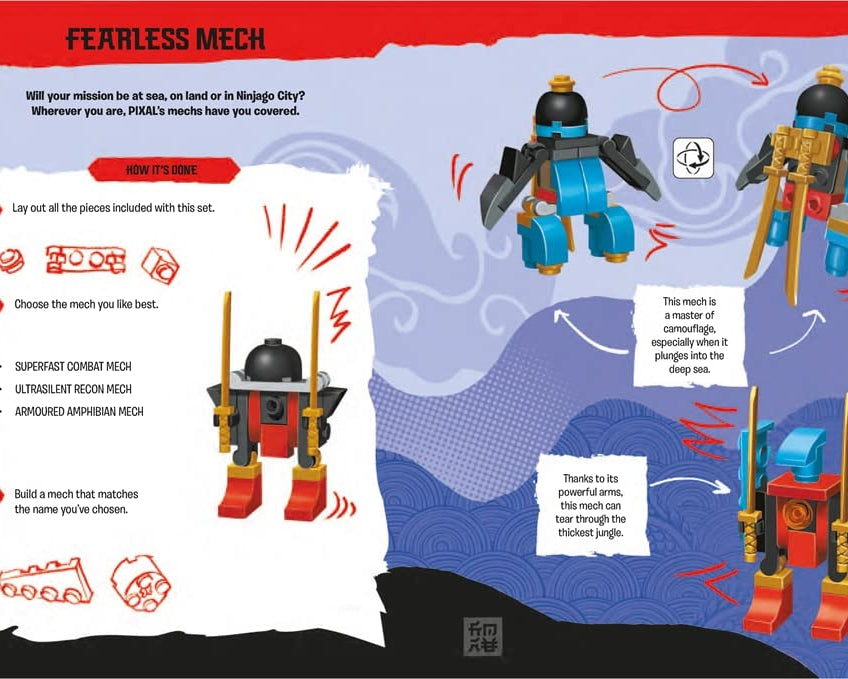 Buster Books - Lego Ninjago Figür Oyuncaklı İngilizce Aktivite ve Hikaye Kitabı