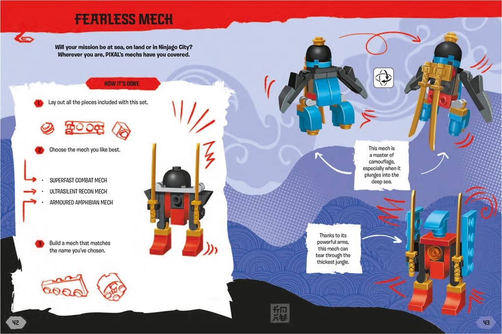 Buster Books - Lego Ninjago Figür Oyuncaklı İngilizce Aktivite ve Hikaye Kitabı