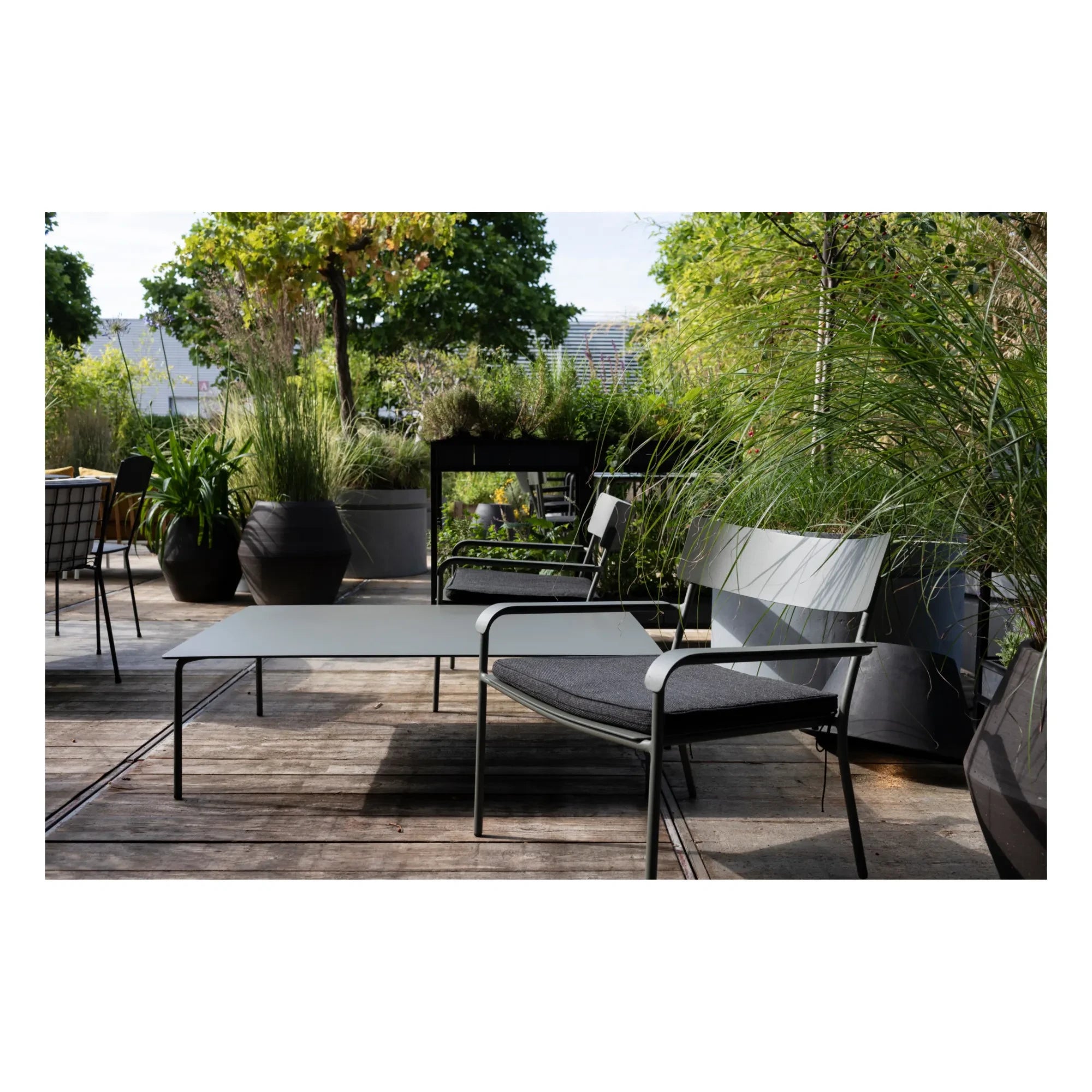 Serax - August Outdoor Stuhl | Schwarz