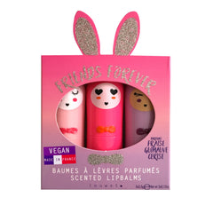 Inuwet - Vegan Bunny Dudak Balmı Hediye Kutusu - 3’lü Set