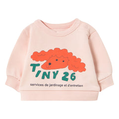 Tinycottons - Sweat Dog Tiny 26 Bio-Baumwoll Baby | Blassrosa
