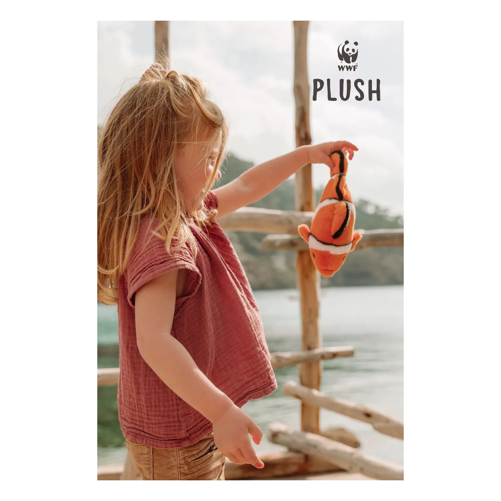 Bon Ton Toys - WWF - Palyaço Balığı Peluş | Turuncu