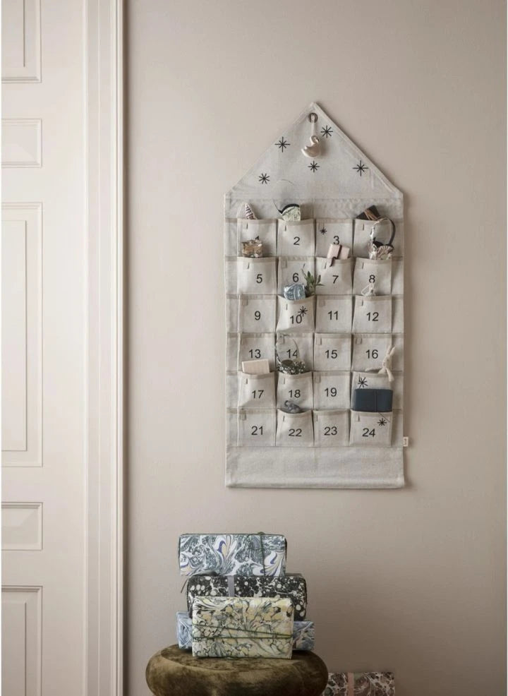 Ferm Living - Advent Takvimi | Krem