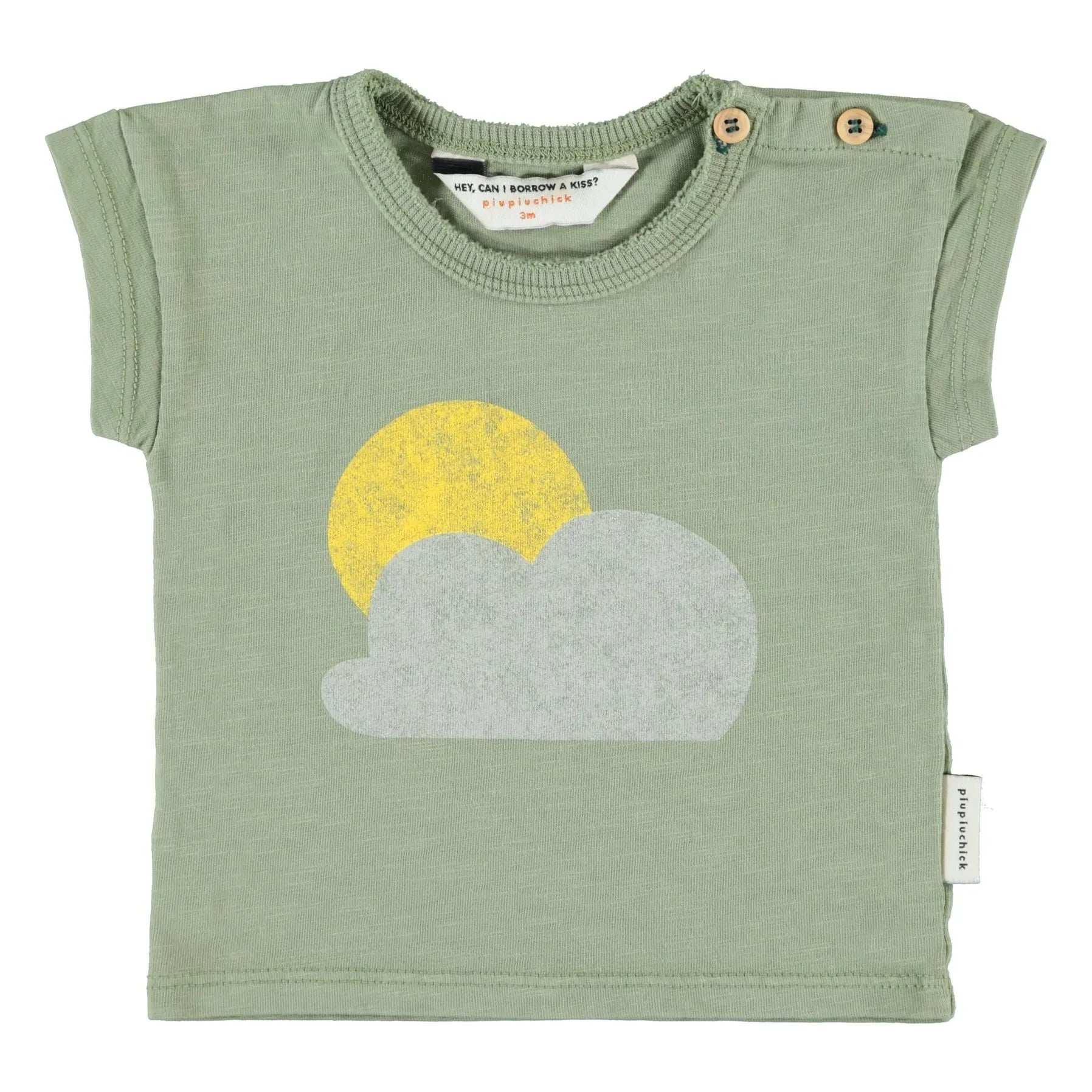 Piupiuchick - No Bad Weather Tişört | Yeşil