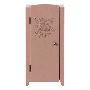 Maileg – Mini Holz Kleiderschrank | Rosa