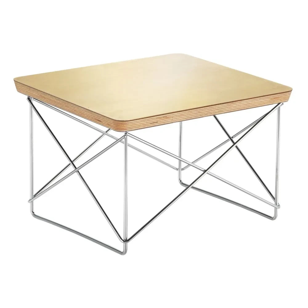 Vitra - LTR Yan Sehpa - Krom kaplamalı üst yüzey - Charles & Ray Eames, 1950 | Feuille d'Or