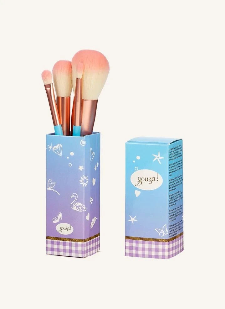 Souza - Kinder-Make-up-Pinsel - 4er Set