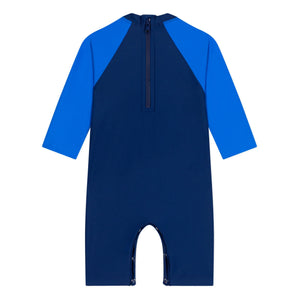 Petit Bateau - UV-Schutz-Badeanzug Morinette | Marineblau