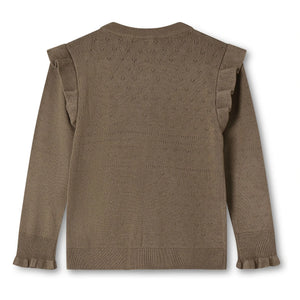 Fliink - Beige Fame Strickjacke