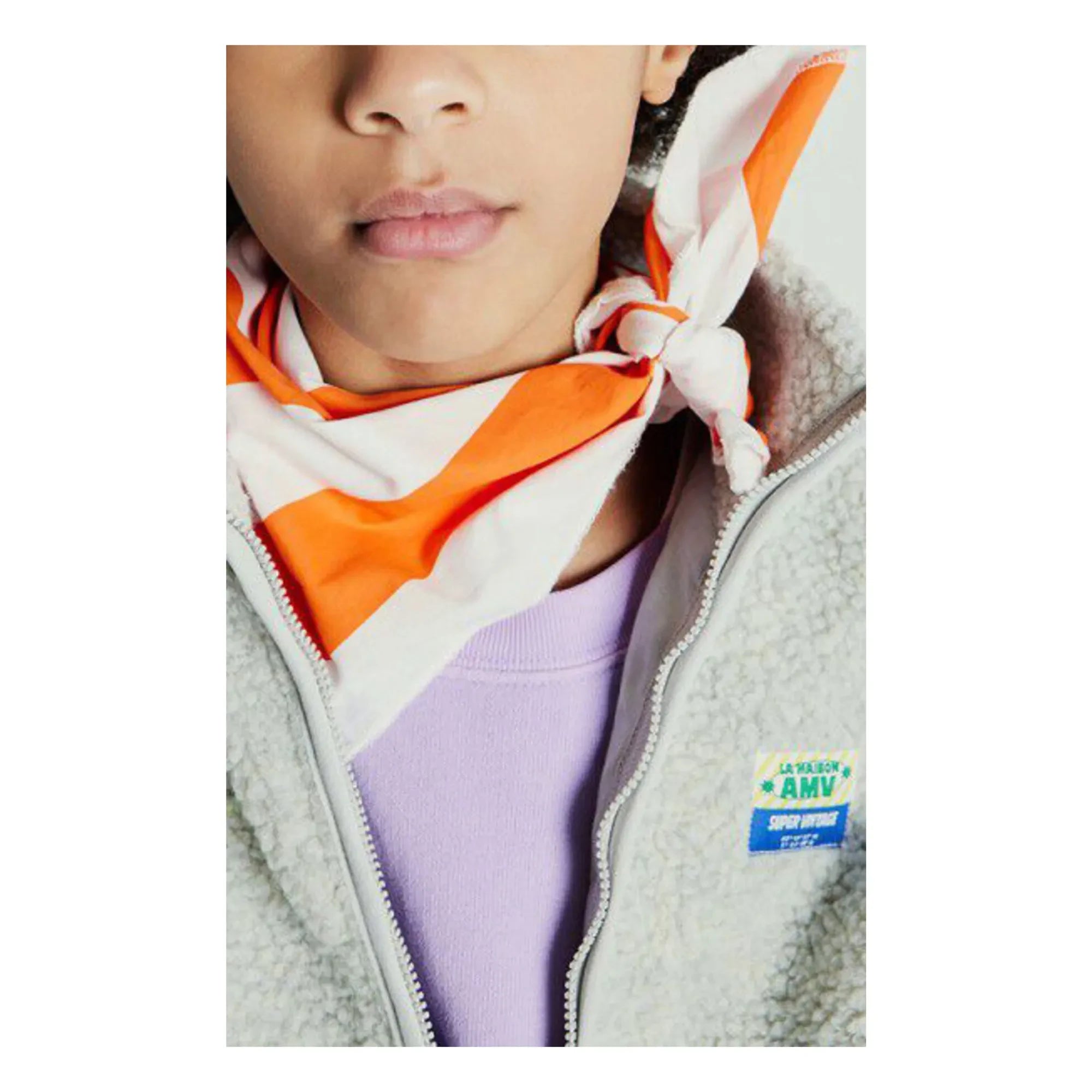 American Vintage - Hoktown Sherpa Jacket | Heather White