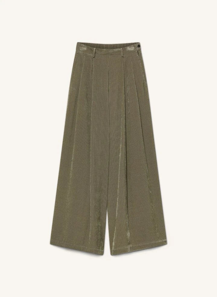 Pomandère - Pileli Pantolon | Haki
