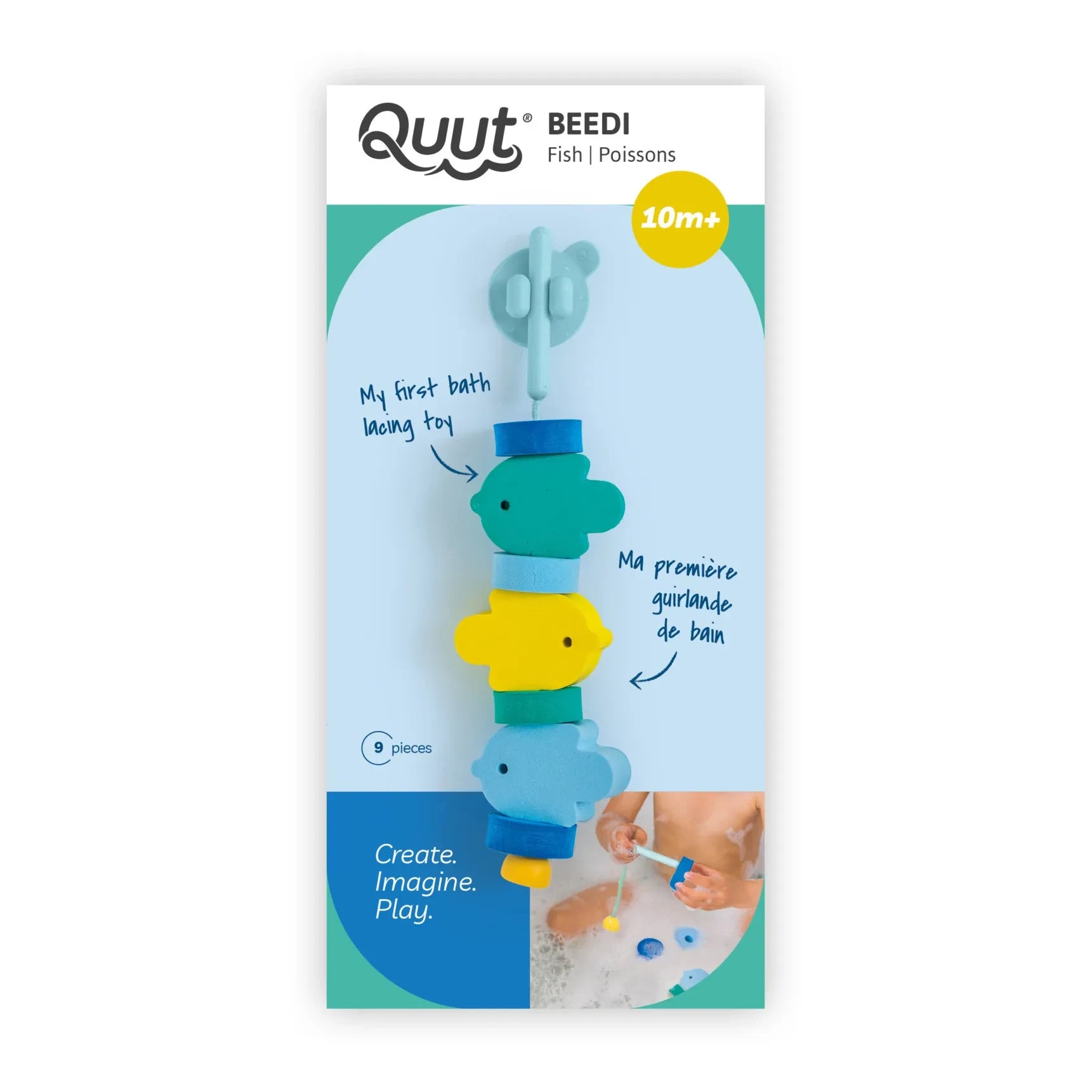 Quut - Beedi Fisch-Stapelperlen