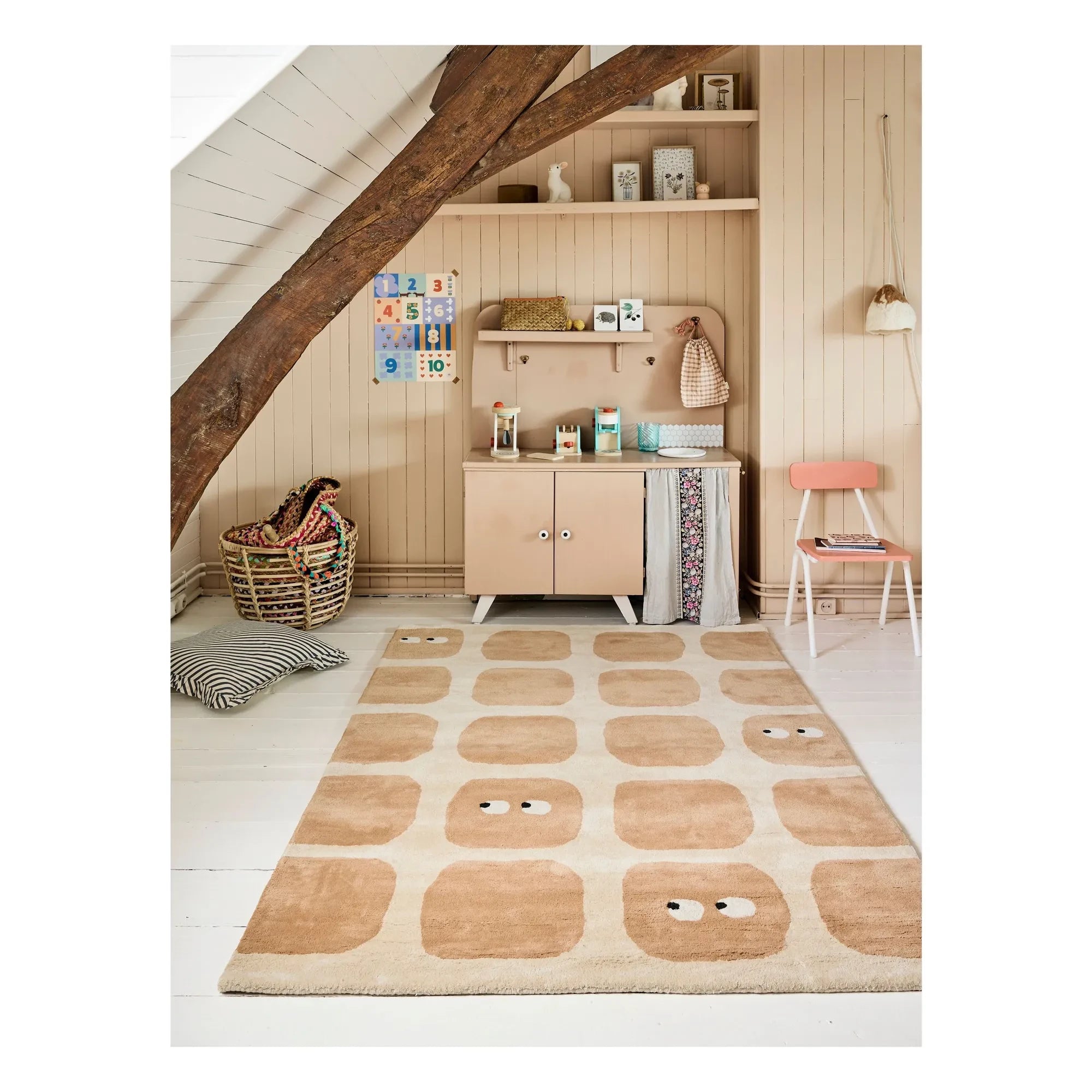 Bleuu-studio - Bidules rug | Mocha