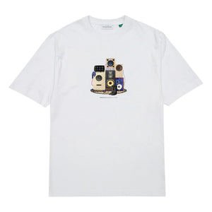 Edmmond Studios - Coton Sound System T-Shirt | Weiß