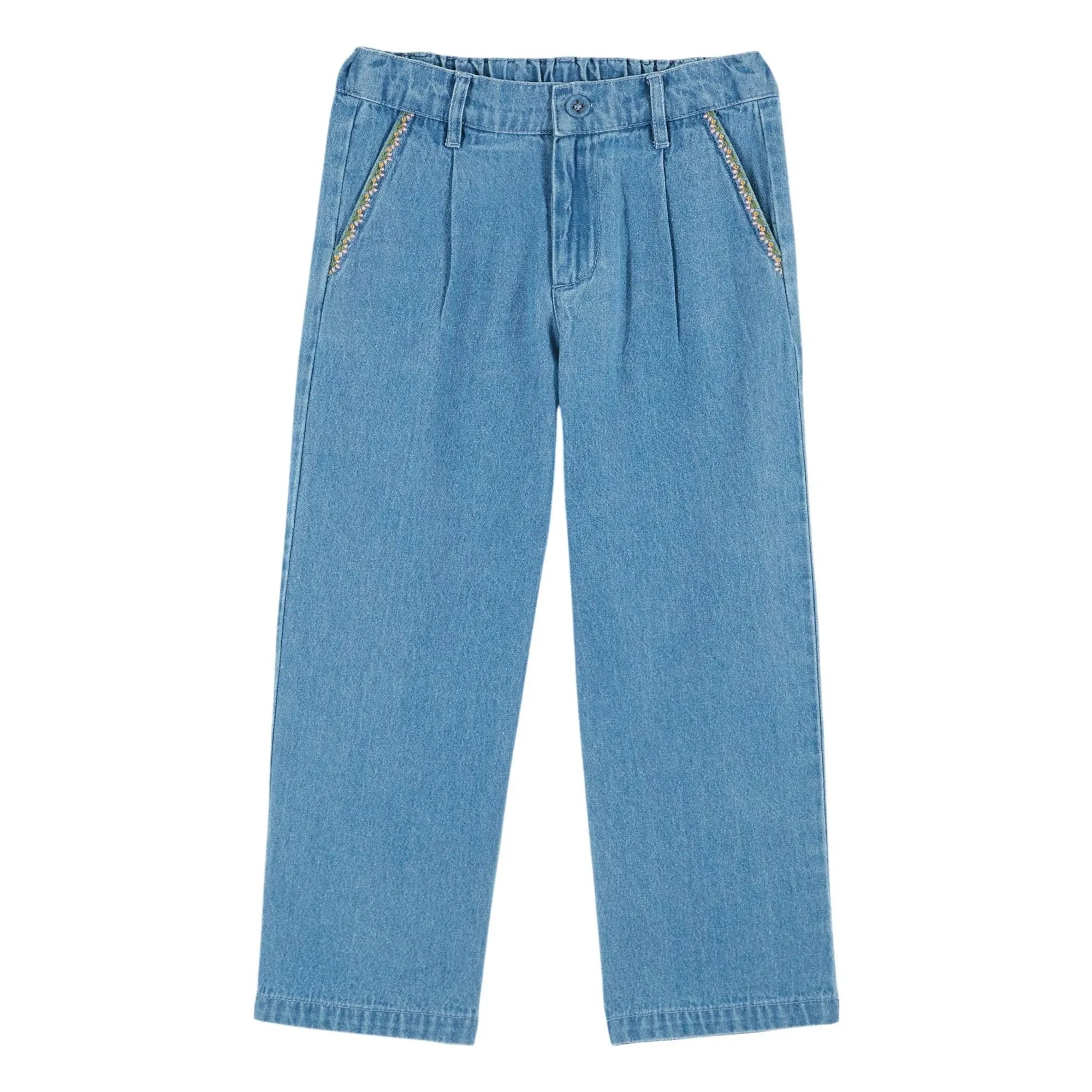 Emile et Ida - Jeans Kirschen | Blau