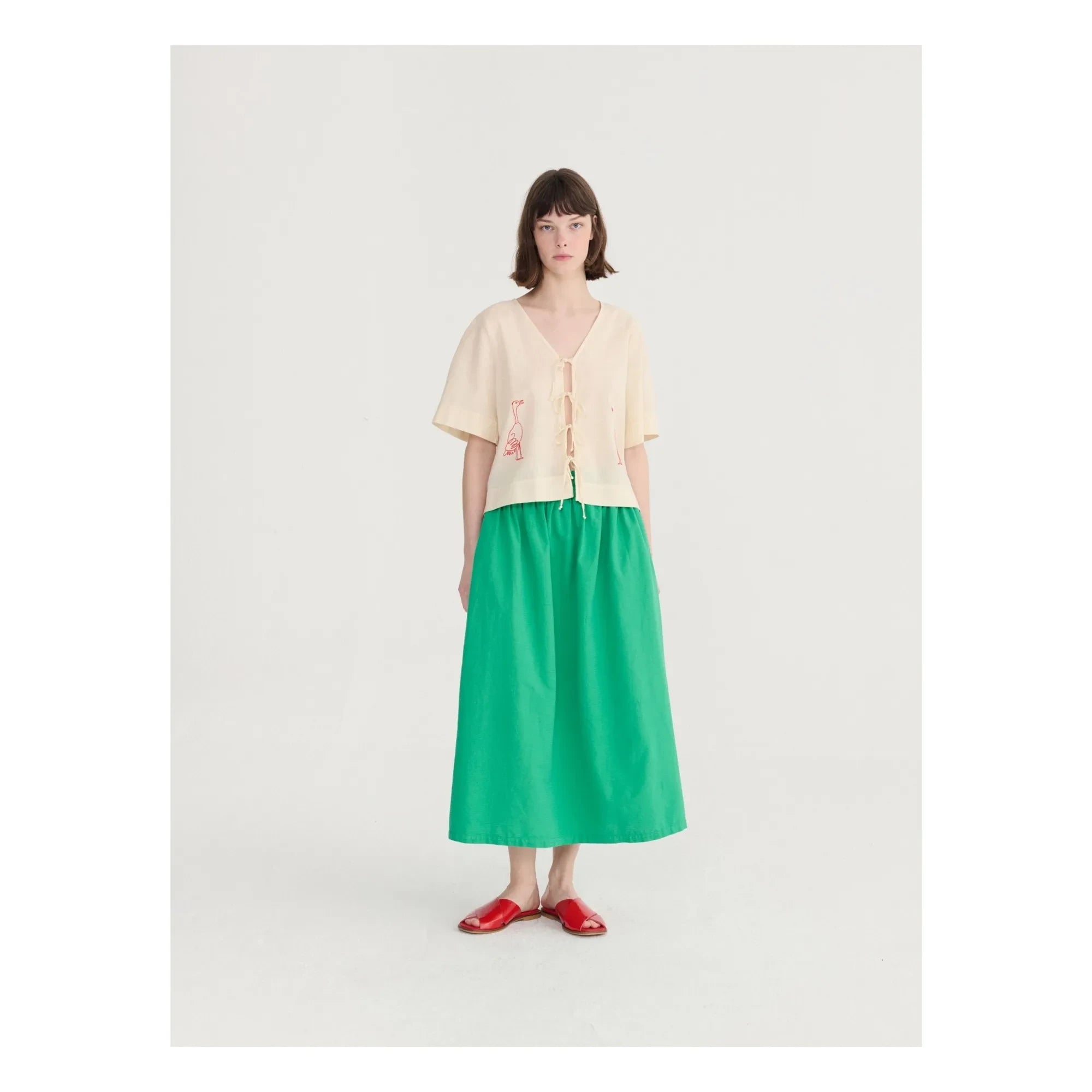Bobo Choses - Skirt, Organic Cotton | Green
