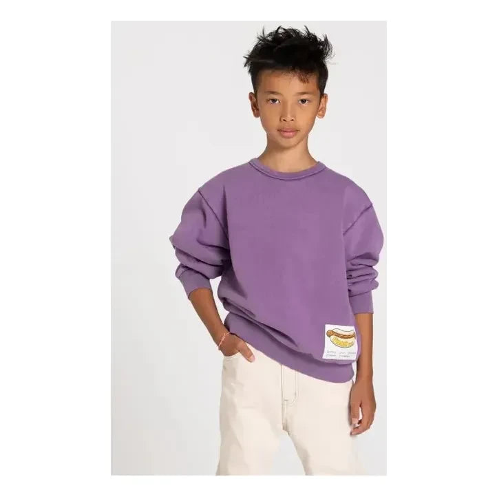 Finger in the nose - Blow organik pamuk sweatshirt | Mauve
