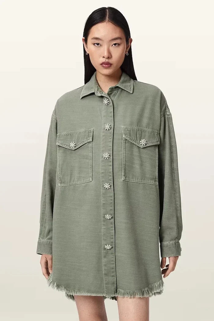 AllSaints лиосел gömlek elbise HETTIE