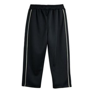 Mini Rodini - Geri Dönüştürülmüş Elyaf Yamalı Eşofman Altı | Siyah