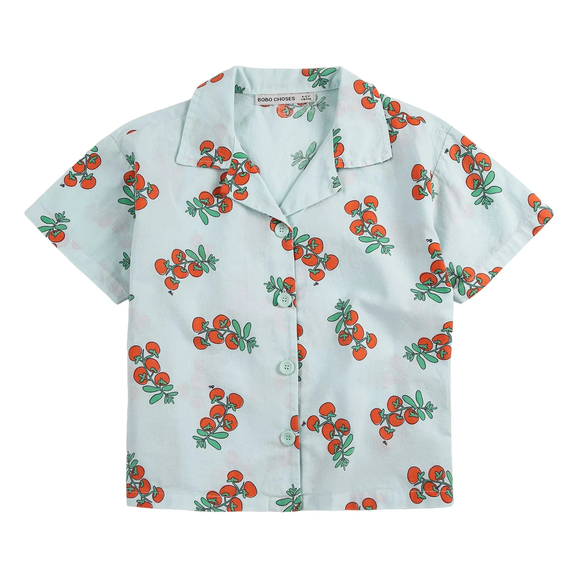 Bobo Choses - Organic Cotton Tomato Shirt | Light blue