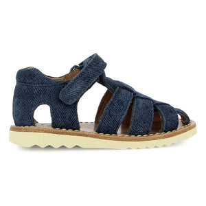 Pom d'Api - Waff Papy Sandalen | Jeansblau