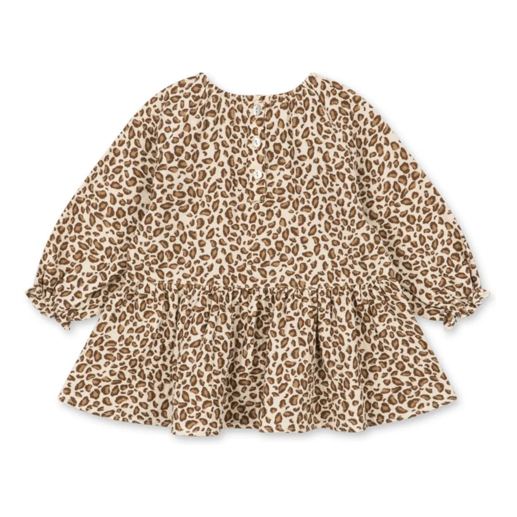 Konges Sløjd - Coco Leo Bio-Baumwollbluse | Braun