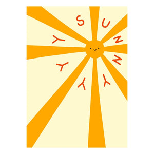 Mado - Sunny poster | Turuncu
