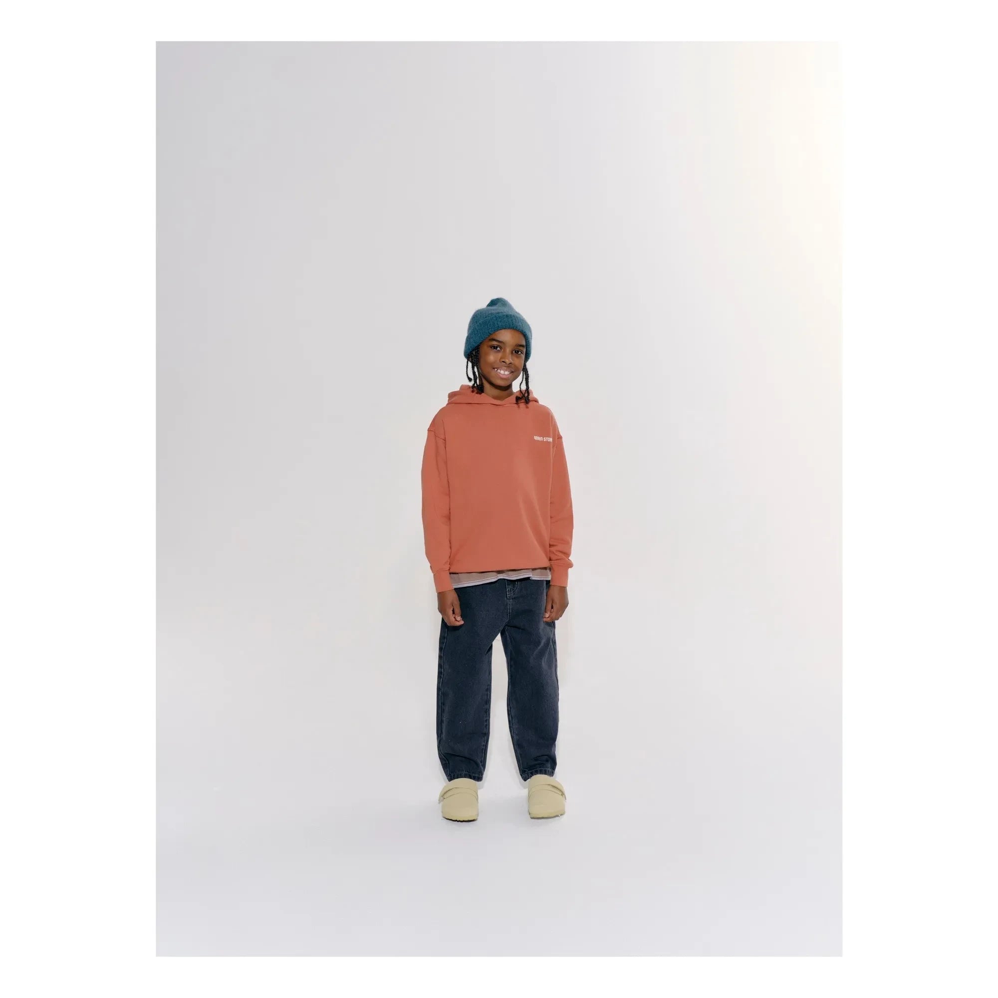 Main Story - Logo Kapüşonlu Sweatshirt | Kırmızı