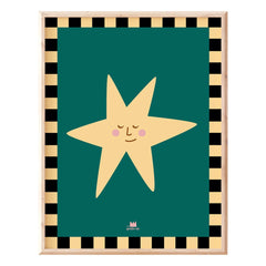 Ma petite vie - Pop Star Poster | Dunkelgrün