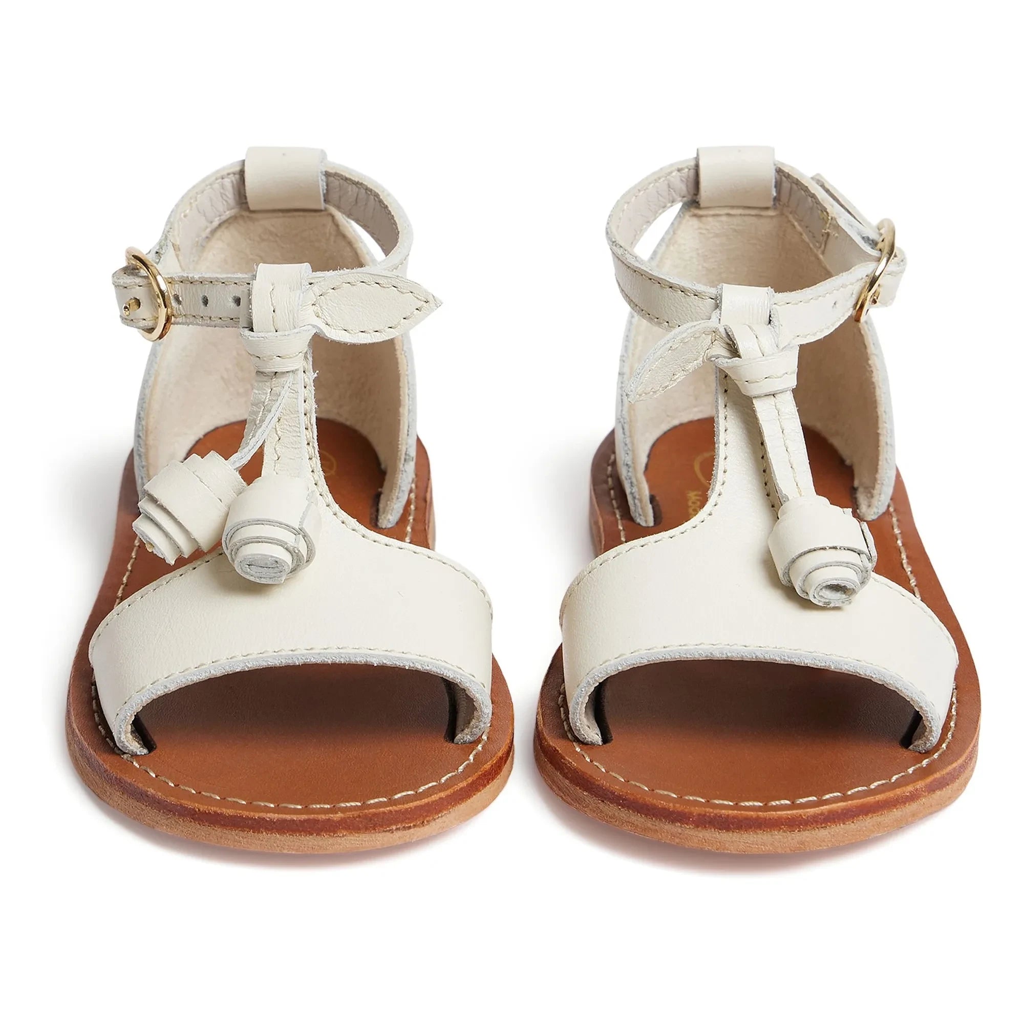 Bonpoint - Cherry Diamond Sandals | Cream