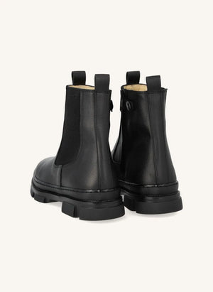 Angulus - Schwarze Leder-Chelsea-Boots | Schwarz